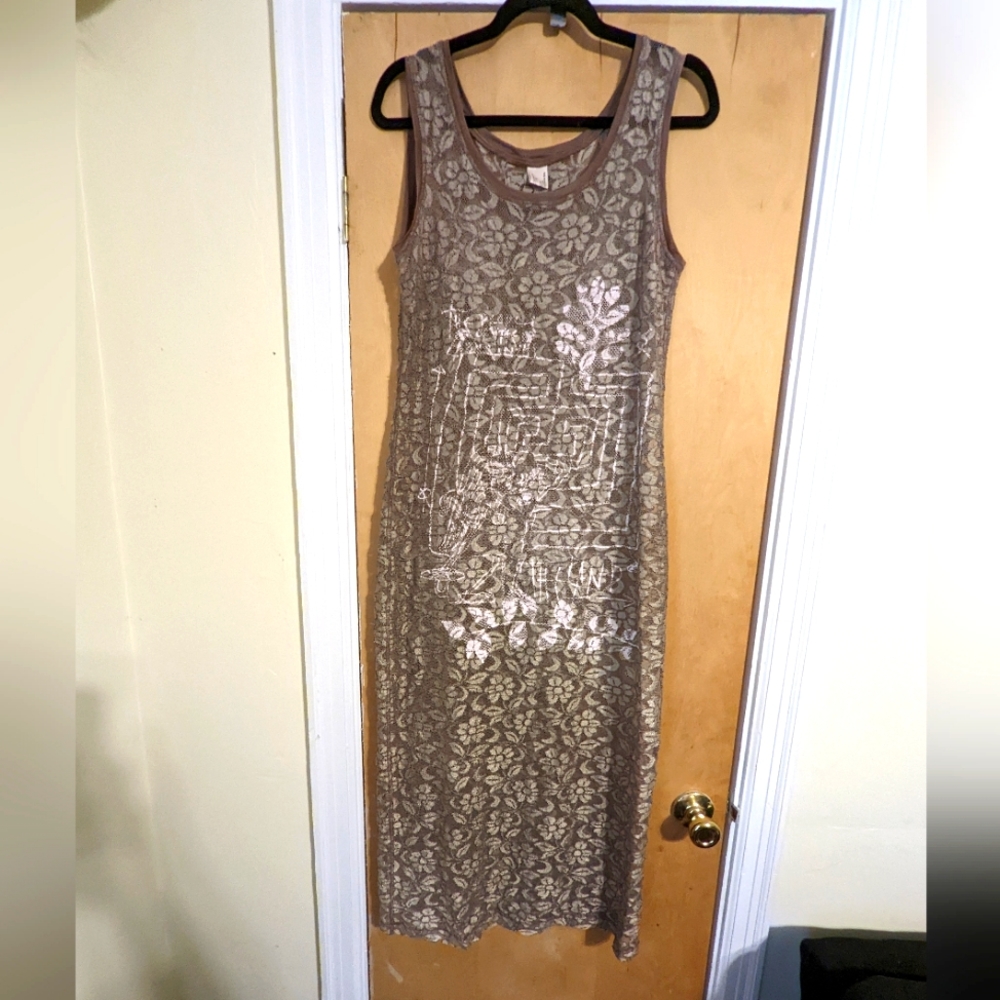 Hand Dyed Bohemian Sheer Lace Whimsigoth Fairycore Whimsy Dress